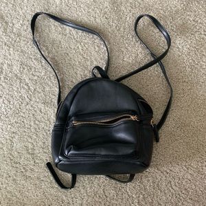Small Black Backpack